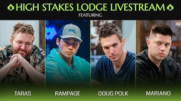 Doug Polk Plays $100/200/400 With Rampage, Mariano, & Taras!!!