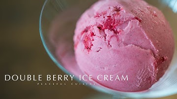 Double Berry Ice Cream (vegan) ☆ ダブルベリーアイスクリームの作り方